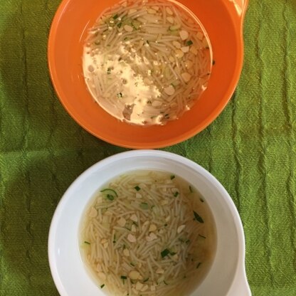 うちの子は納豆が苦手ですが、そうめんと一緒に食べることでつるんと食べやすそうでしたo(^-^)o